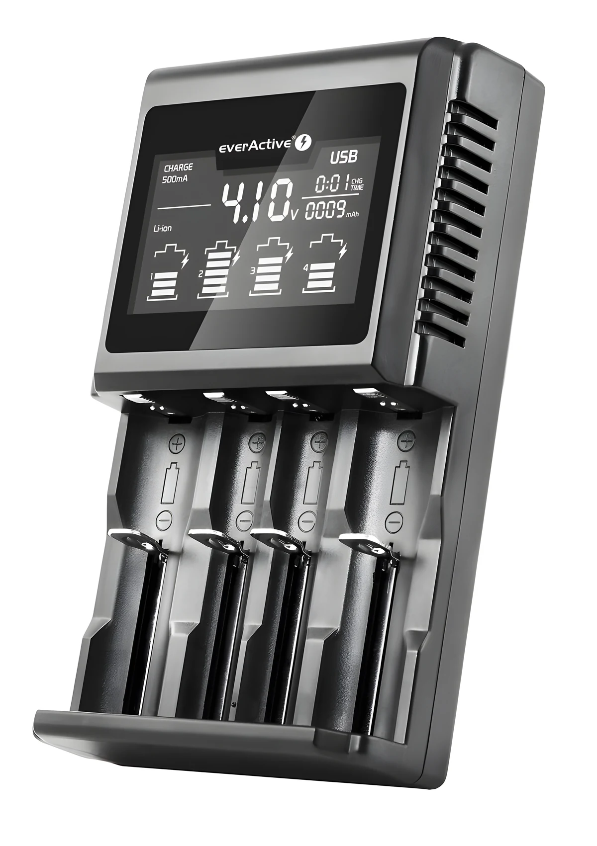 Ładowarka everActive UC-4000 - 4 Baterie Li-Ion