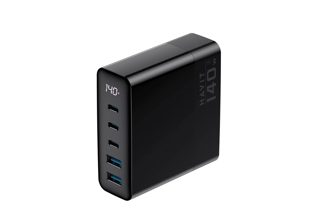 Ładowarka Havit 140W UCLE004 EU GaN