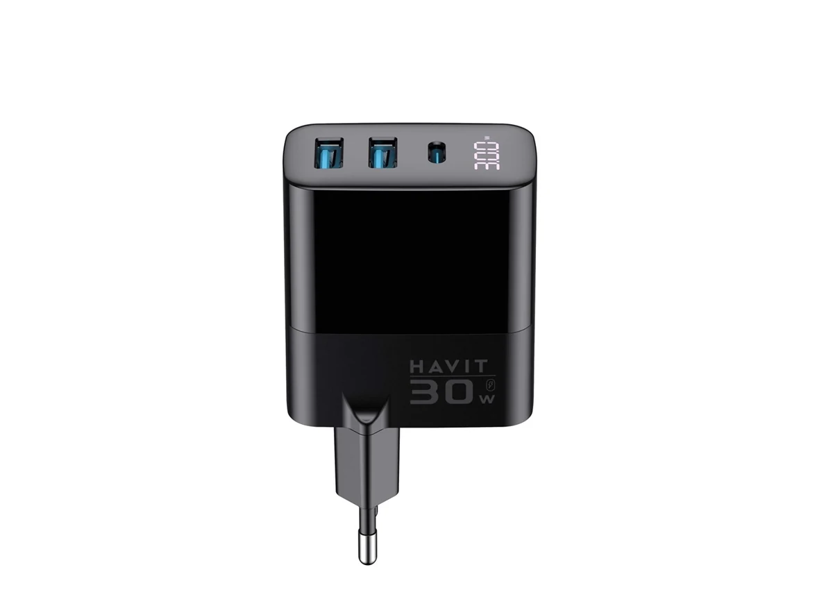 Ładowarka Havit UCLE001 EU USB-A1+USB-A2+USB-C