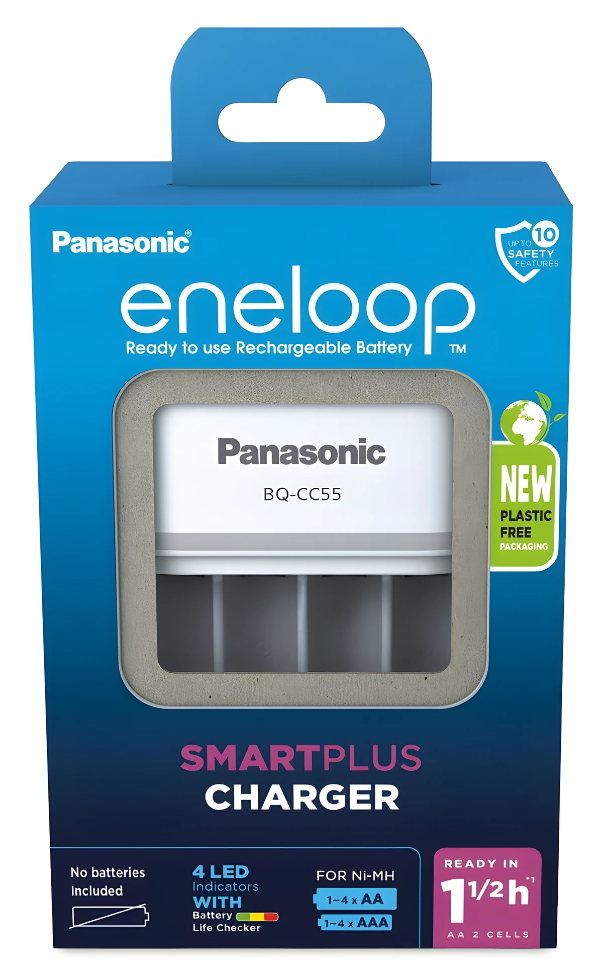 ŁADOWARKA PANASONIC BQ-CC55 do AA, AAA