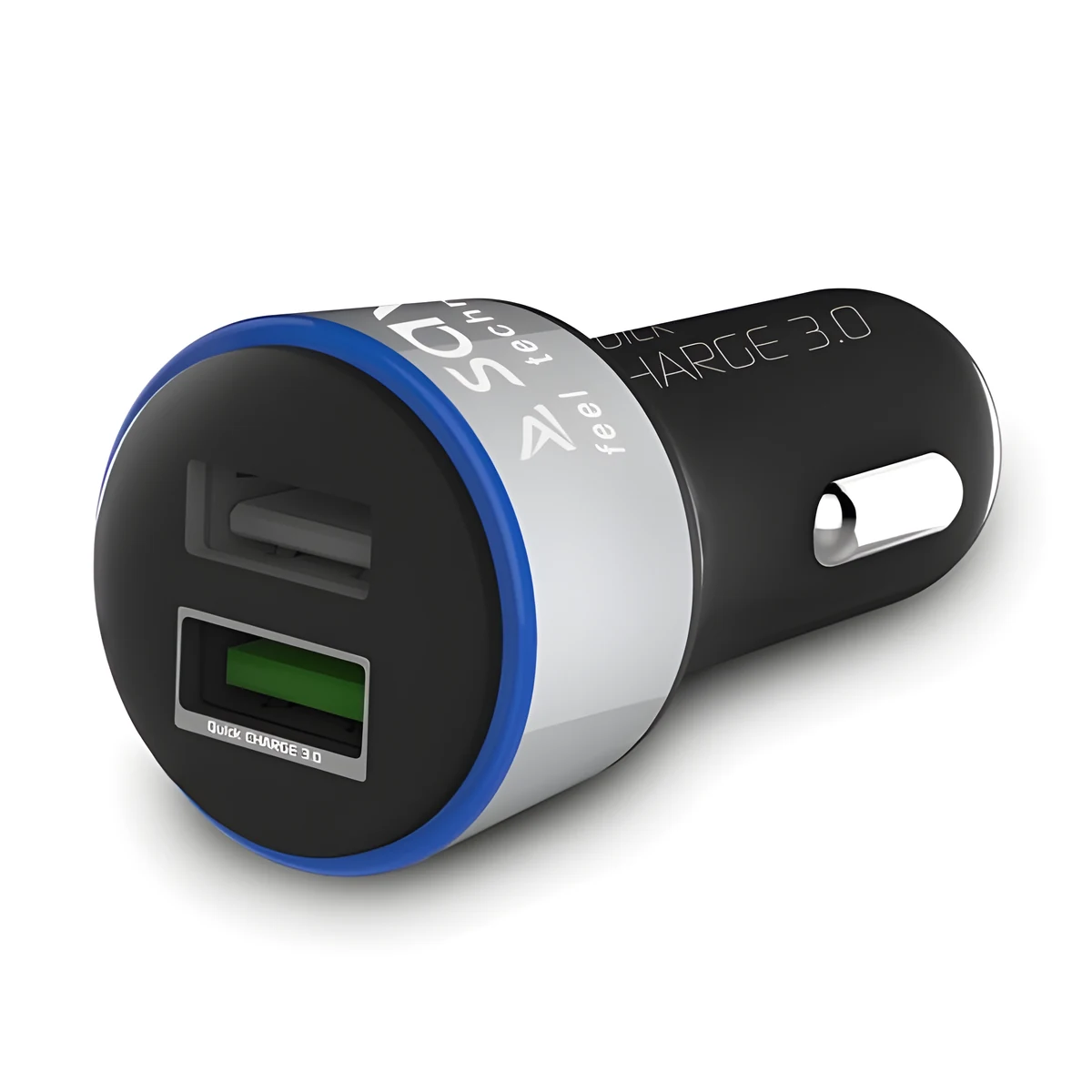 Ładowarka samochodowa SAVIO Quick Charge 3.0 SA-06/B