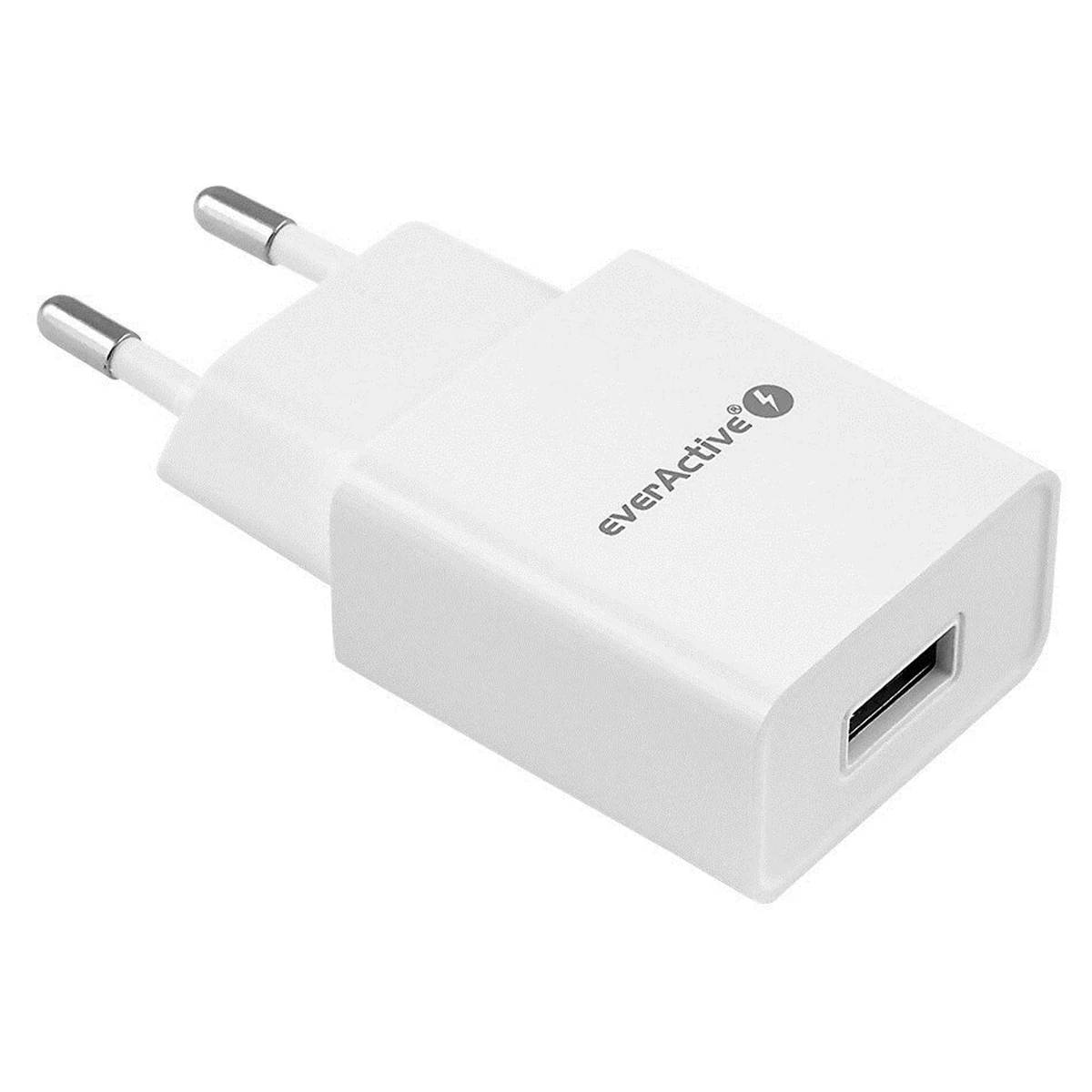 Ładowarka sieciowa everActive SC-100 (USB; kolor biały)