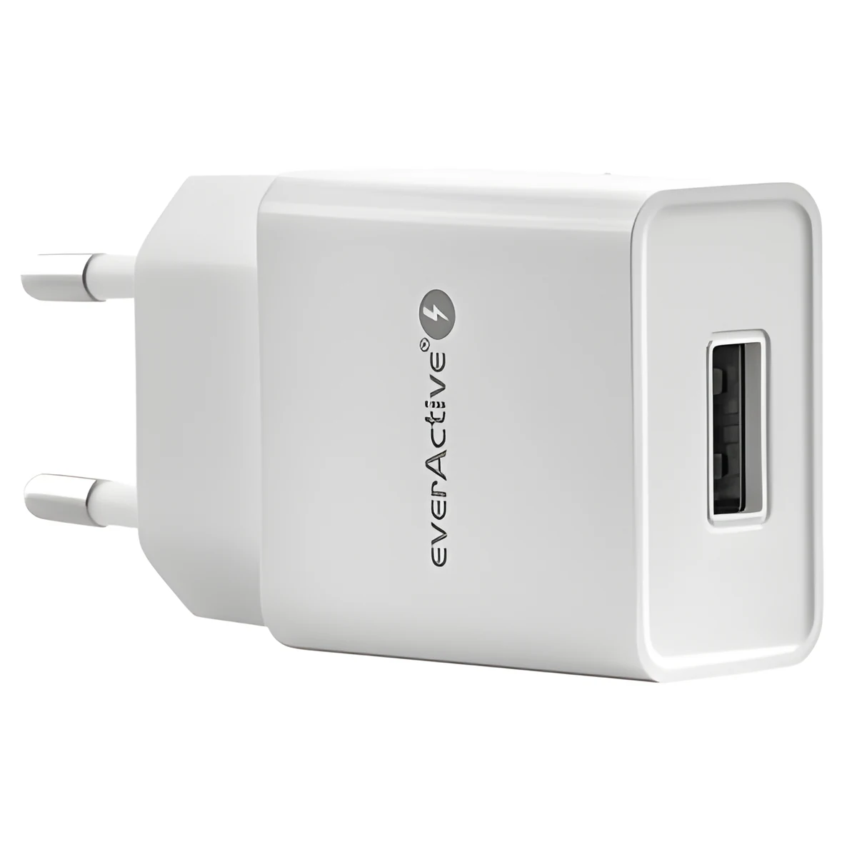 Ładowarka sieciowa everActive SC-200 (USB; kolor biały)