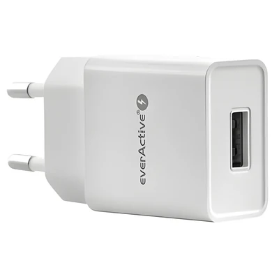 Ładowarka sieciowa everActive SC-200 (USB; kolor biały)
