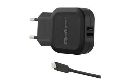 Ładowarka sieciowa Qoltec 50188, 17W, USB-C