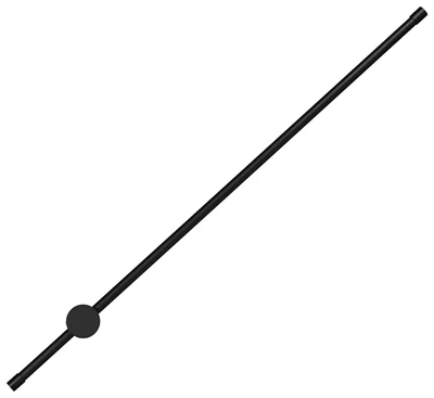 Kinkiet LED Activejet Hilton Black NW