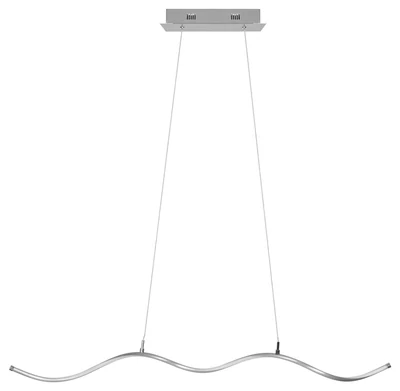 Lampa sufitowa LED Activejet AJE-SARA, srebrna, 1690 lm