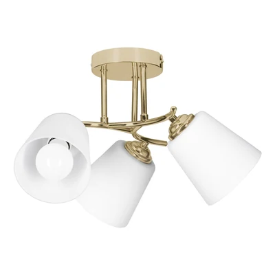 Lampa sufitowa Activejet Emily 3P Złota E27 3x40W