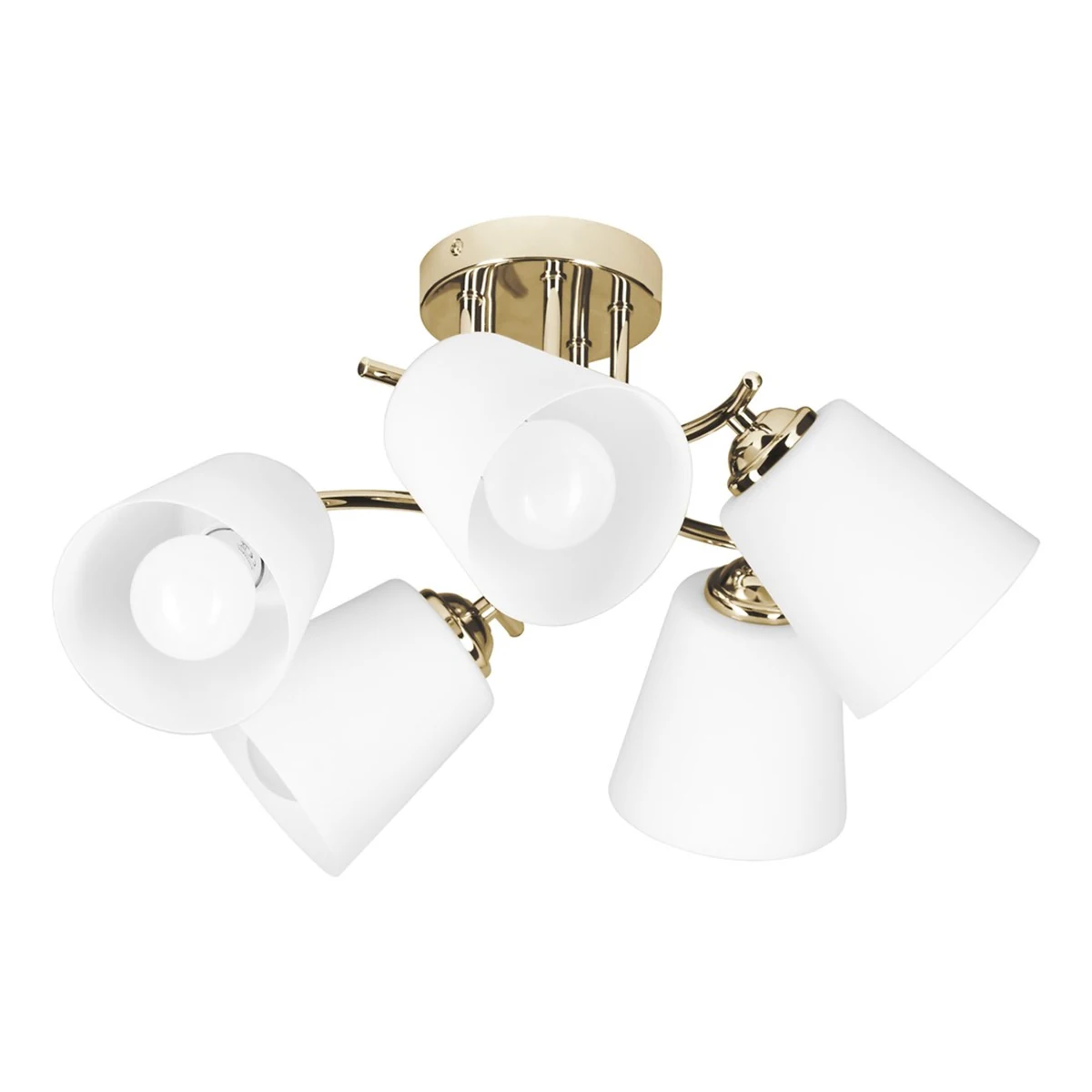 Lampa wisząca Activejet AJE-EMILY 5P GOLD E27