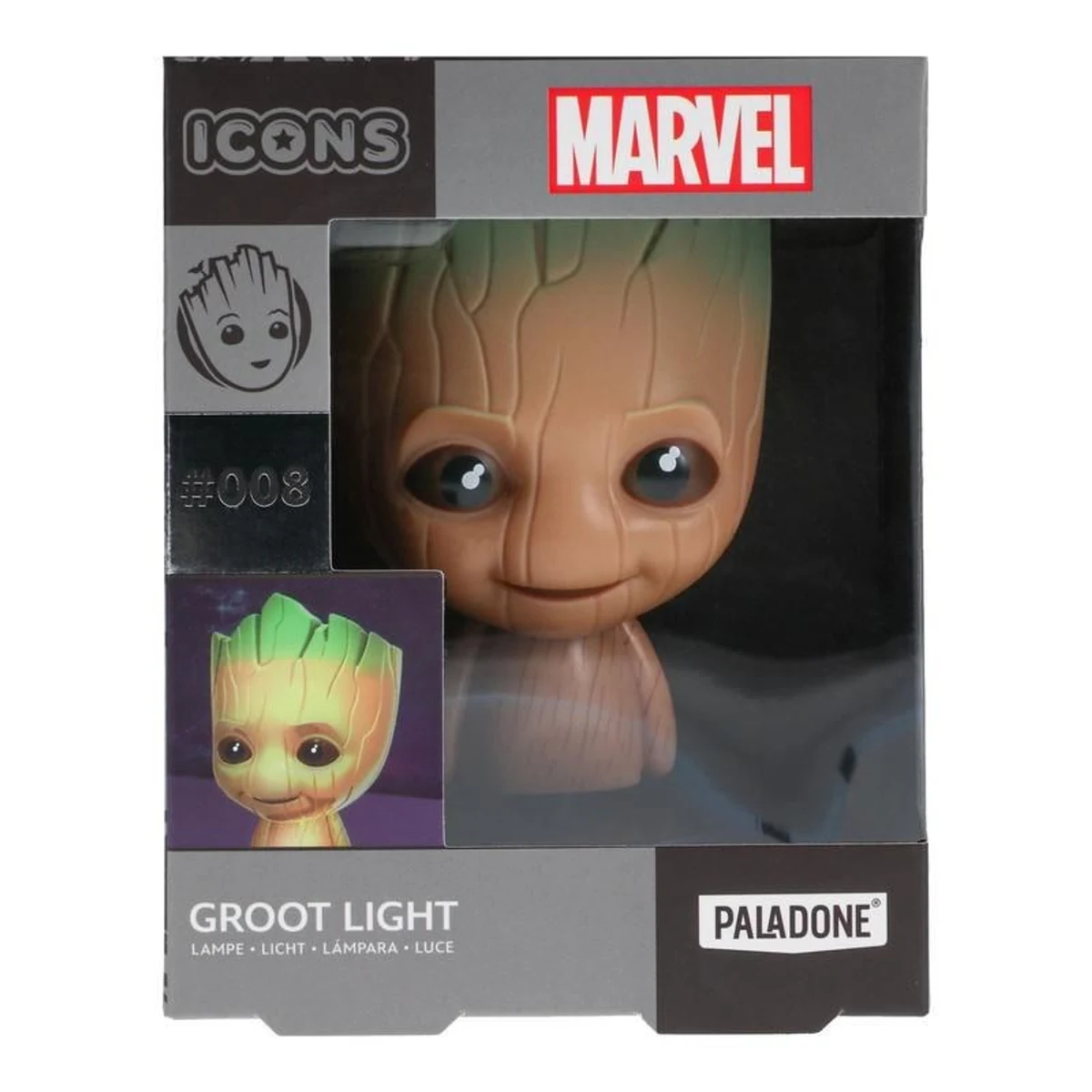 Lampka Marvel Groot Paladone Unisex
