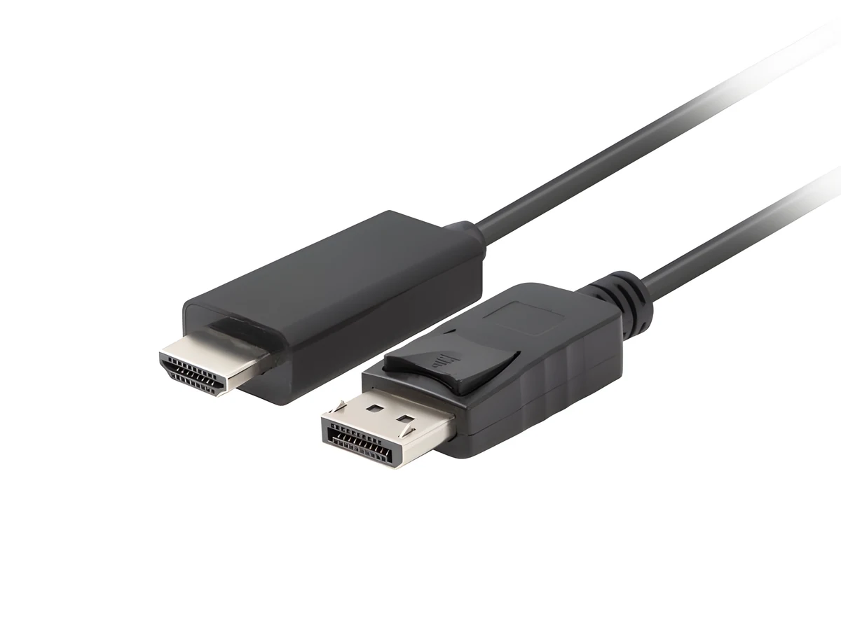 LANBERG KABEL DisplayPort do HDMI 1M CA-DPHD-11CC-0010-BK