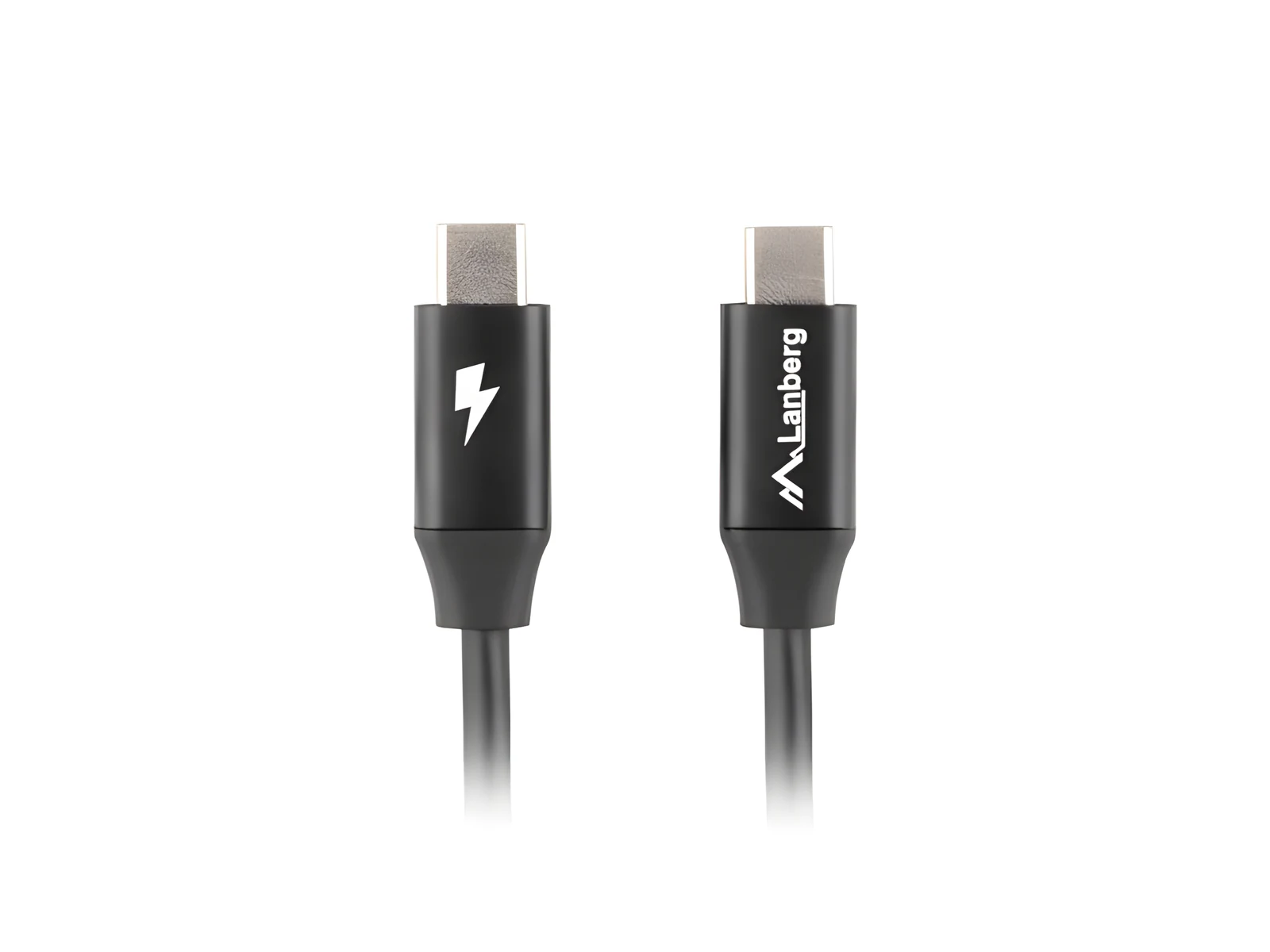 LANBERG KABEL USB-C 2.0 1M CZARNY — zdjęcie 1 z 3