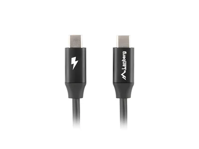 LANBERG KABEL USB-C 2.0 1M CZARNY