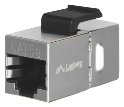 Gniazdo sieciowe LANBERG Keystone kat.5 FTP RJ45-RJ45, złączka sieciowa