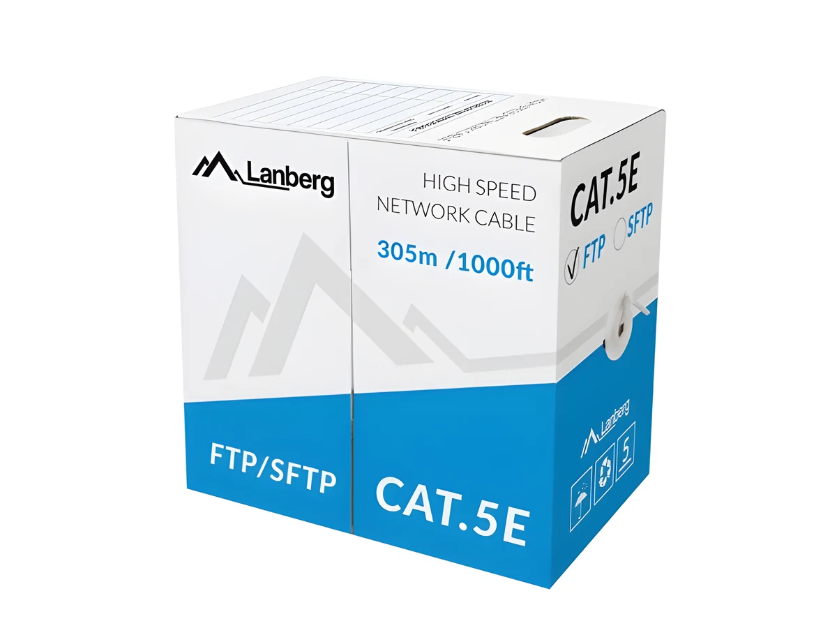 Lanberg LCU6-11CU-0305-S kabel sieciowy Szary 305 m Cat. 5/5e F/UTP (UTP)