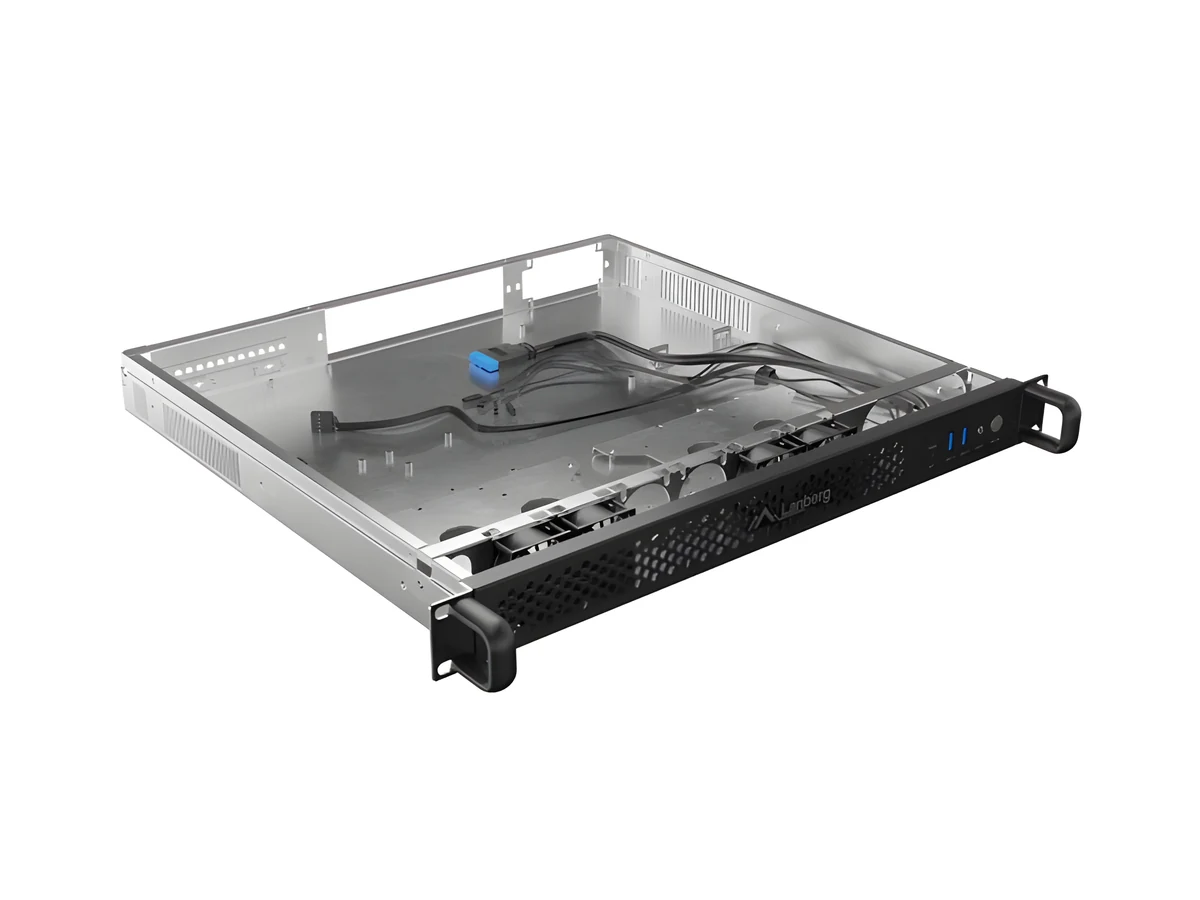 LANBERG OBUDOWA ATX SERWEROWA 420/10 19"/1U