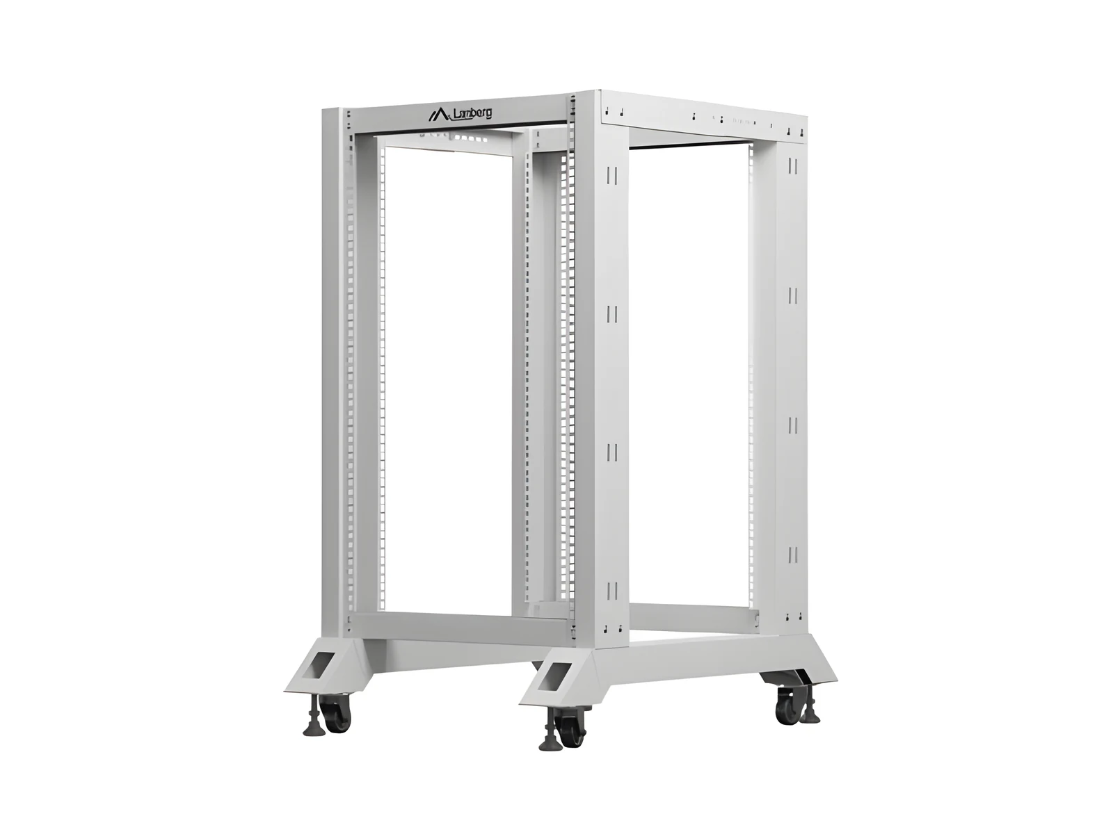 LANBERG OPEN RACK 19" 18U 600X800 SZARY — zdjęcie 1 z 7