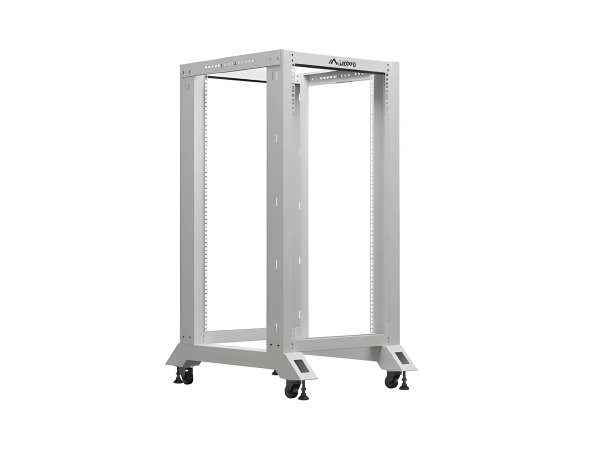 LANBERG OPEN RACK 19" 22U 600X800 SZARY