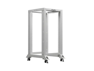 Szafa stojąca 19" LANBERG Open Rack 22U 600x800 szara