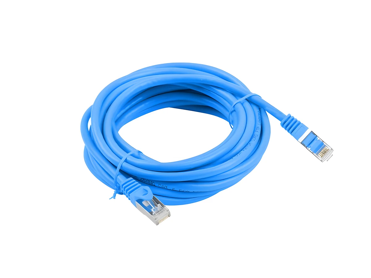 LANBERG PATCHCORD FTP KAT.6 10M NIEBIESKI