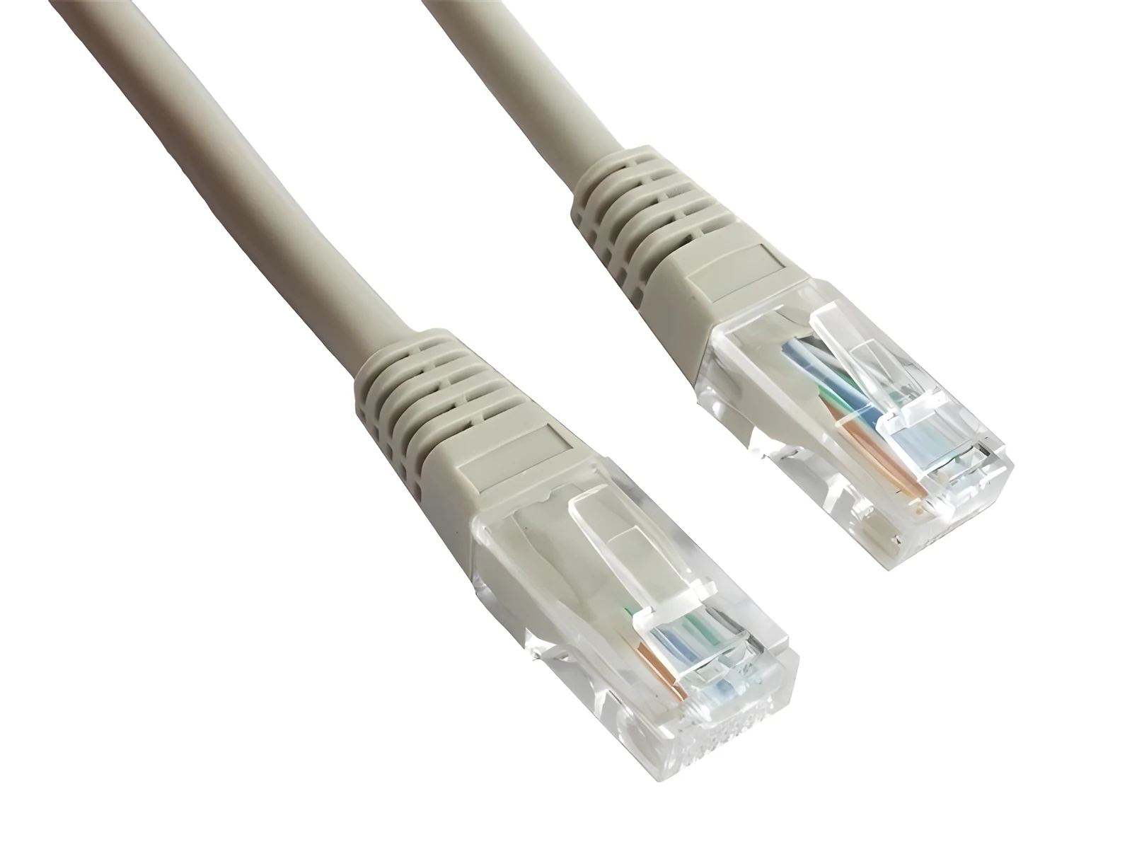 LANBERG PATCHCORD KAT.6 FTP 2M SZARY FLUKE PASSED — zdjęcie 1 z 3