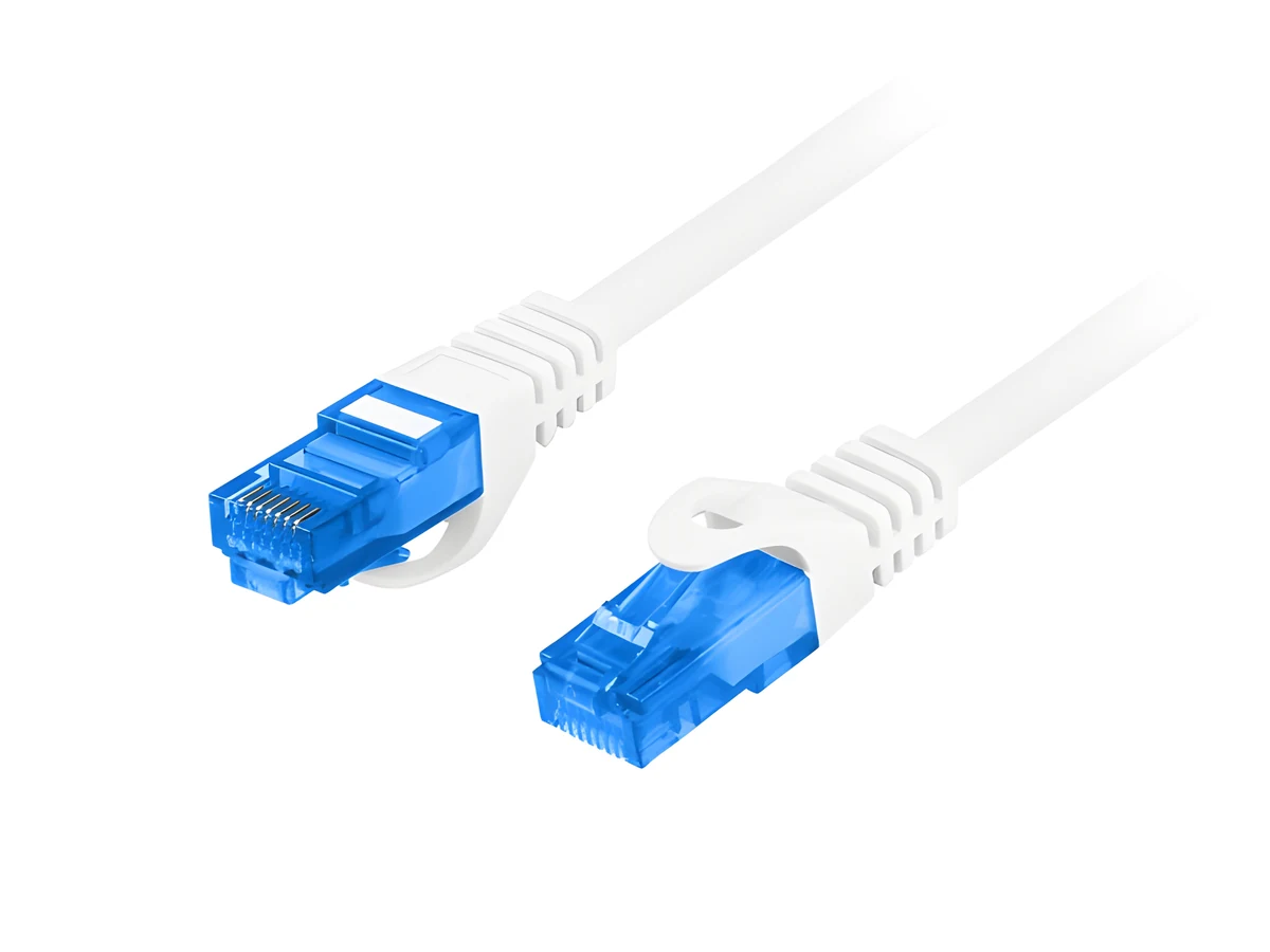 LANBERG PATCHCORD S/FTP KAT.6A 20M BIAŁY LSZH CCA