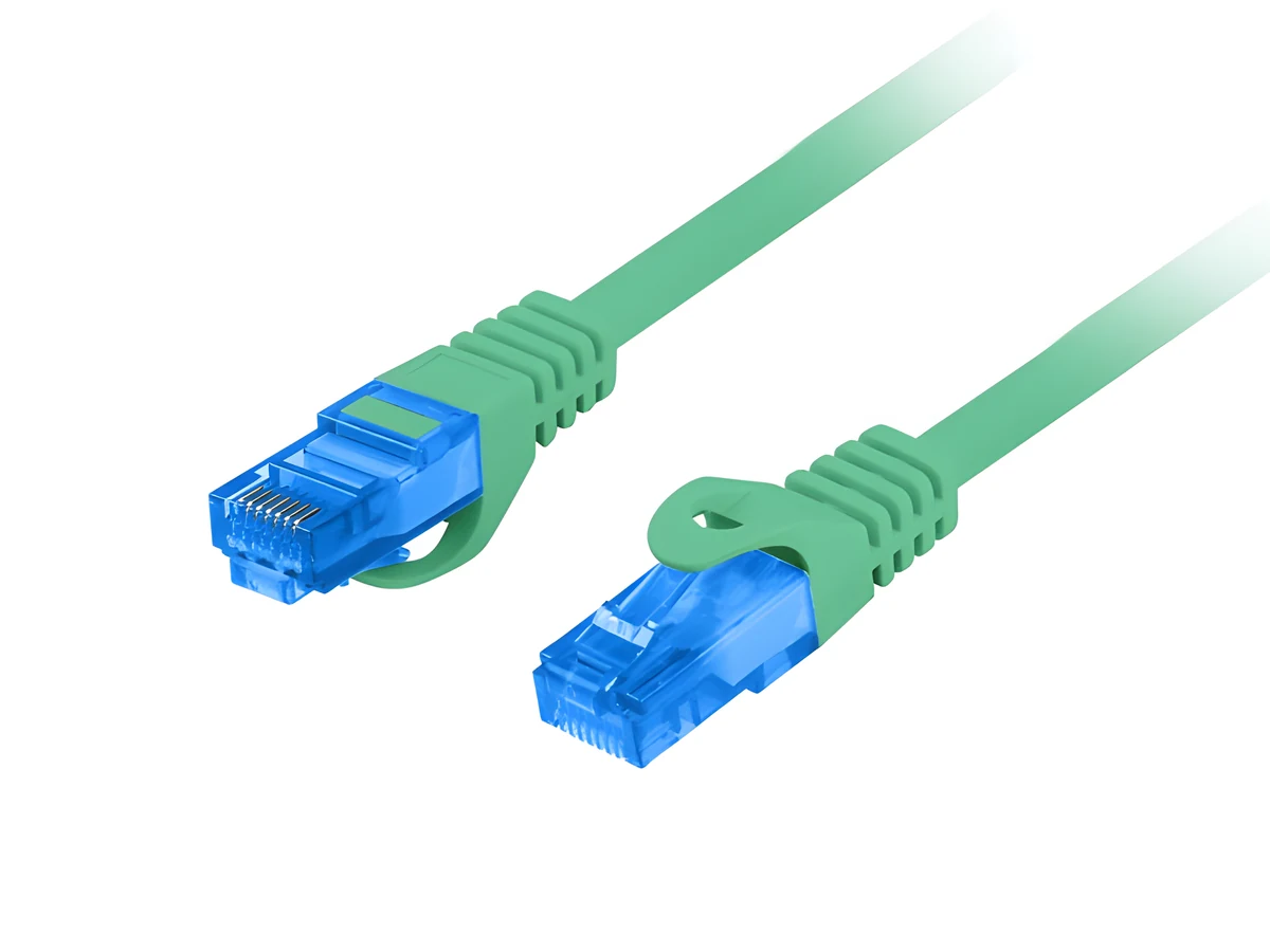 LANBERG PATCHCORD S/FTP KAT.6A 20M ZIELONY LSZH CCA
