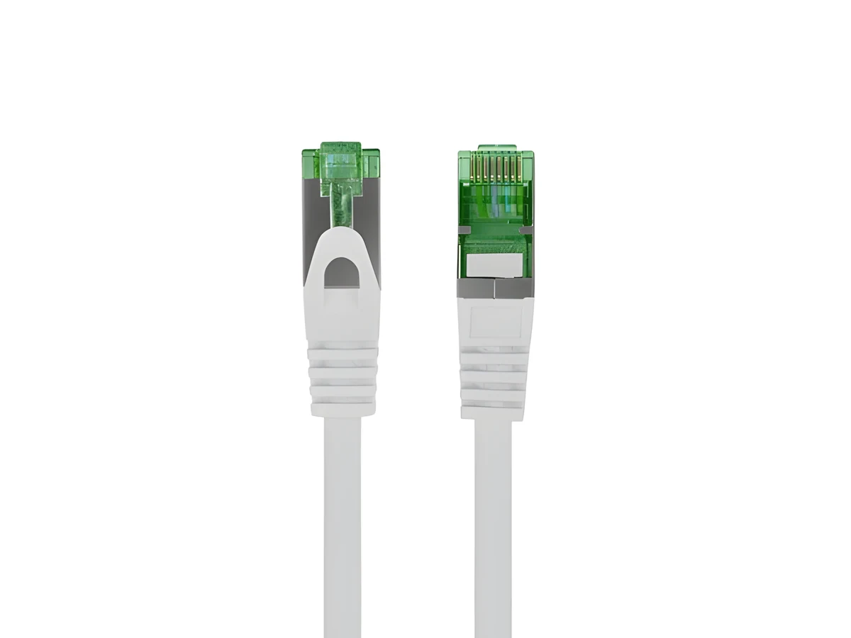 LANBERG PATCHCORD S/FTP KAT.7 LSZH CU 0.5M SZARY FLUKE PASSED PCF7-10CU-0050-S