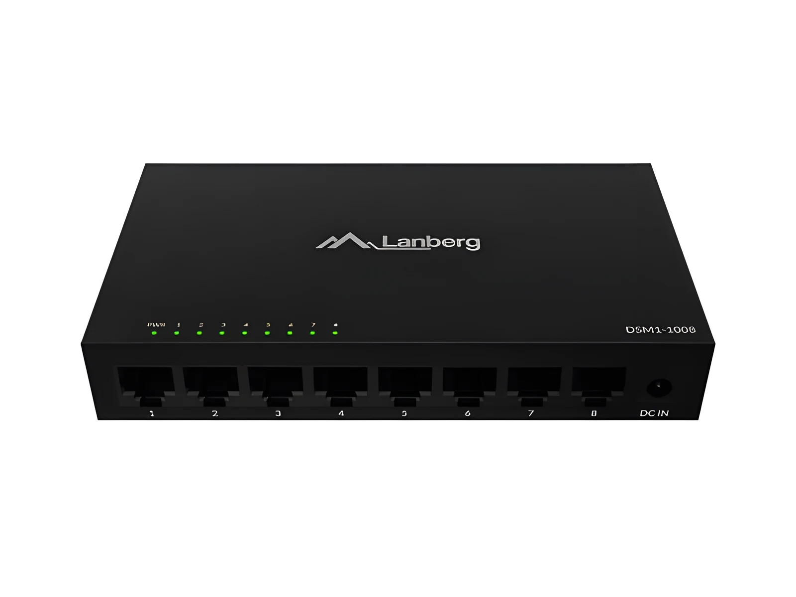 LANBERG SWITCH DSM1-1008 8X1GB/S NIEZARZĄDZALNY — zdjęcie 1 z 5
