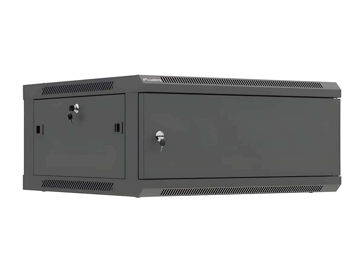 LANBERG SZAFA INSTALACYJNA RACK 19" 4U CZARNA