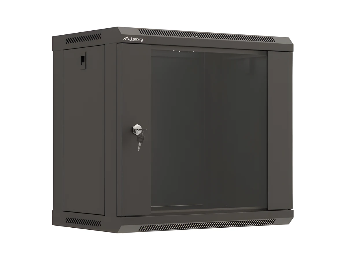 LANBERG SZAFA INSTALACYJNA RACK 19" 9U CZARNA