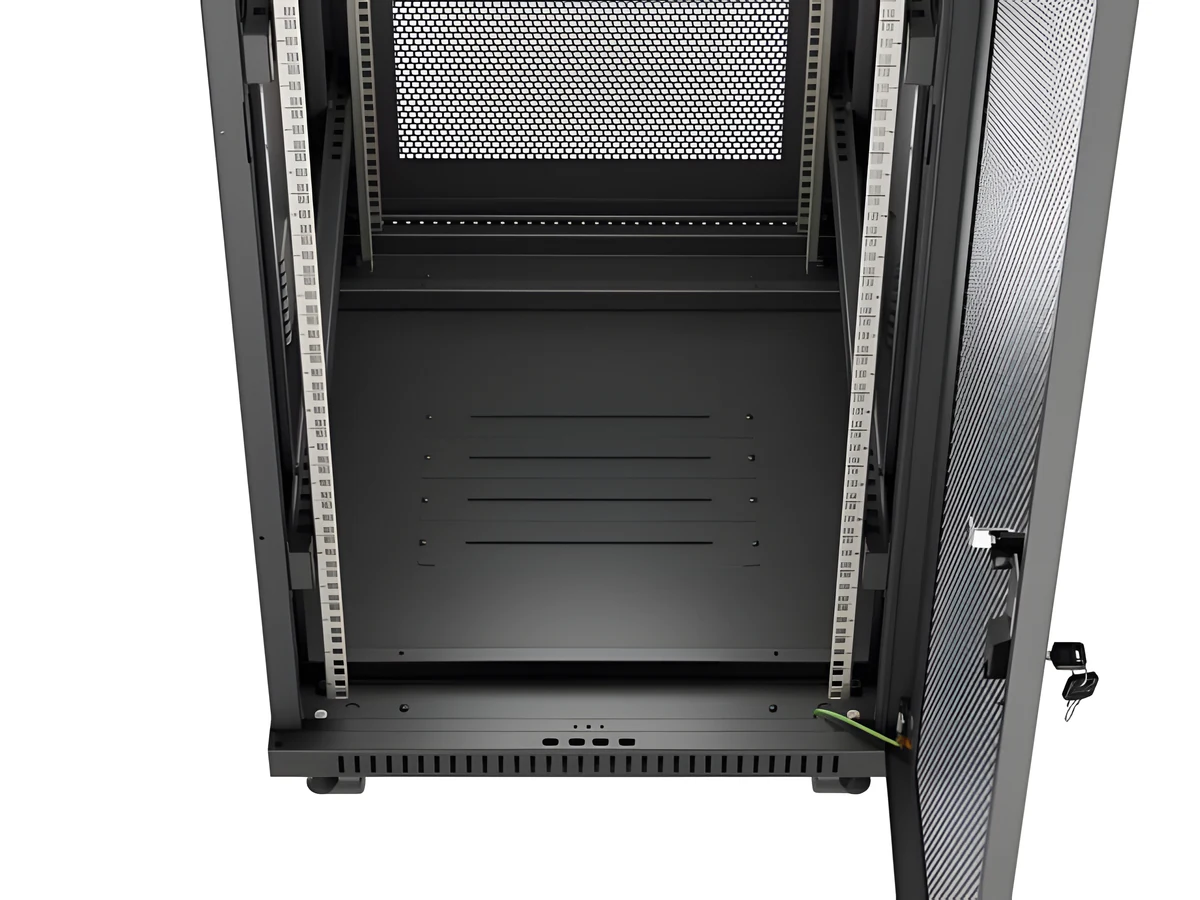 LANBERG SZAFA RACK STOJĄCA 19" 24U CZARNA
