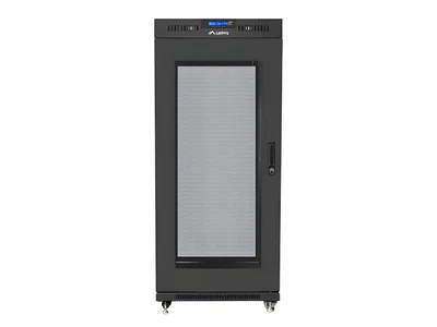 Szafa stojąca Rack 19" 27U, Lanberg, czarna