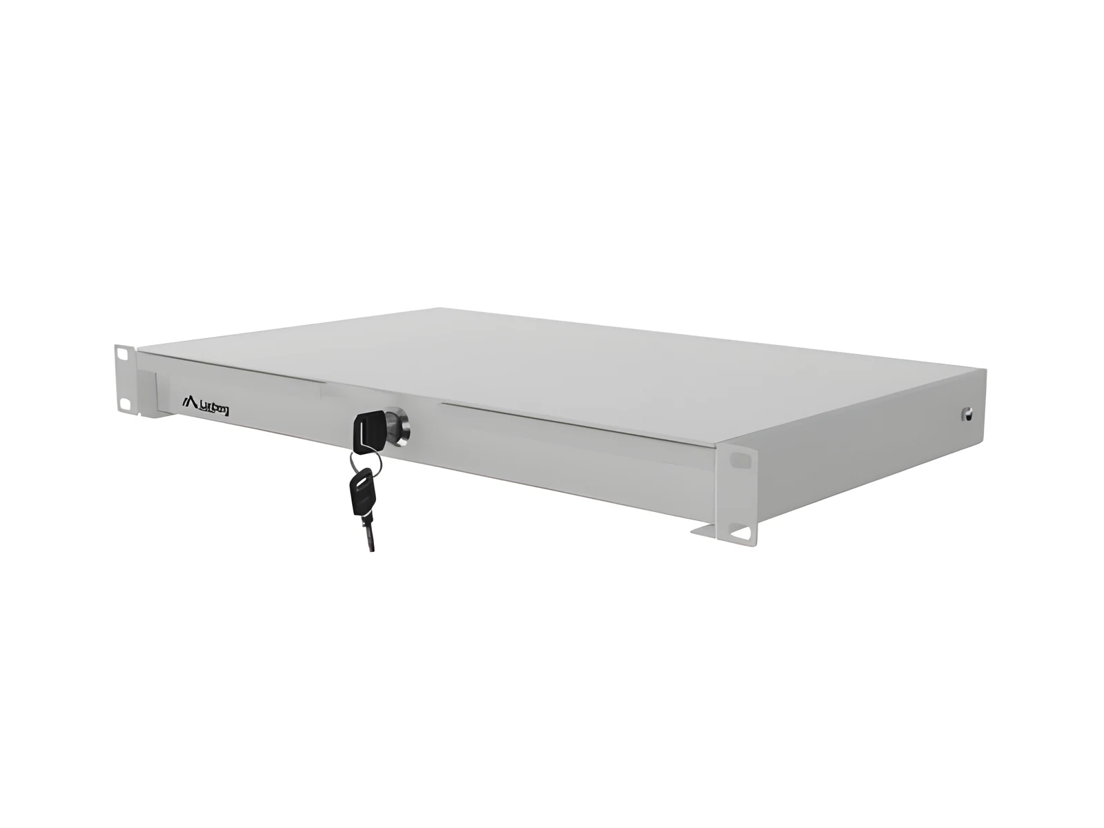 LANBERG SZUFLADA DO SZAF 19" 1U 270MM SZARA — zdjęcie 1 z 8