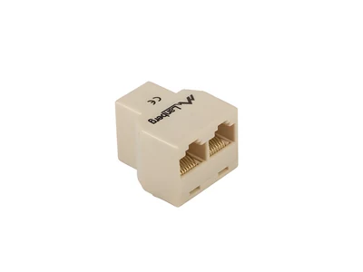 Gniazdo sieciowe LANBERG RJ45 - 2x RJ45