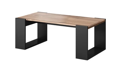 Stolik kawowy Gembird WOOD 120x55x46 dąb wotan + antracyt
