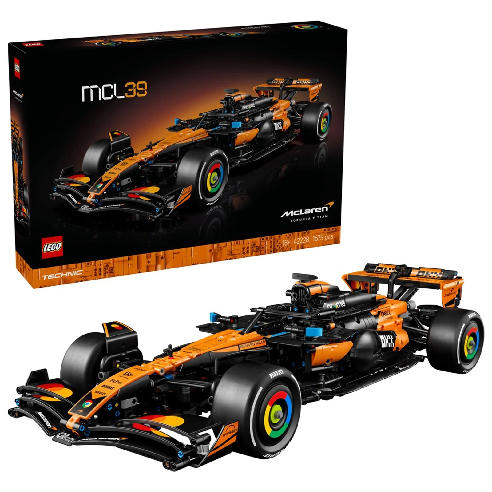 LEGO 42228 Technic - Bolid McLaren MCL39 F1 — zdjęcie 1 z 8