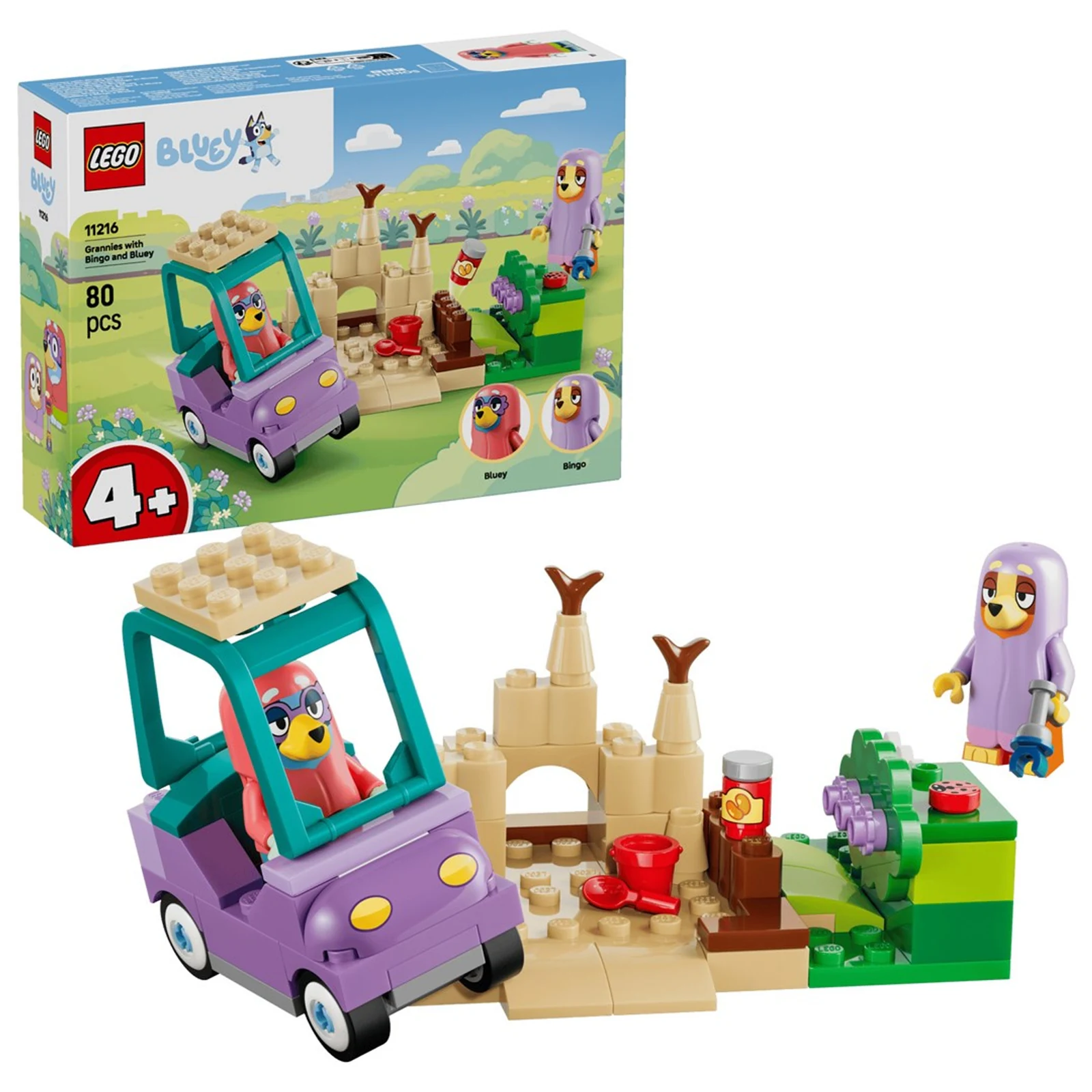 LEGO Bluey 11216 - Babunie z Bingo i Blue — zdjęcie 1 z 8