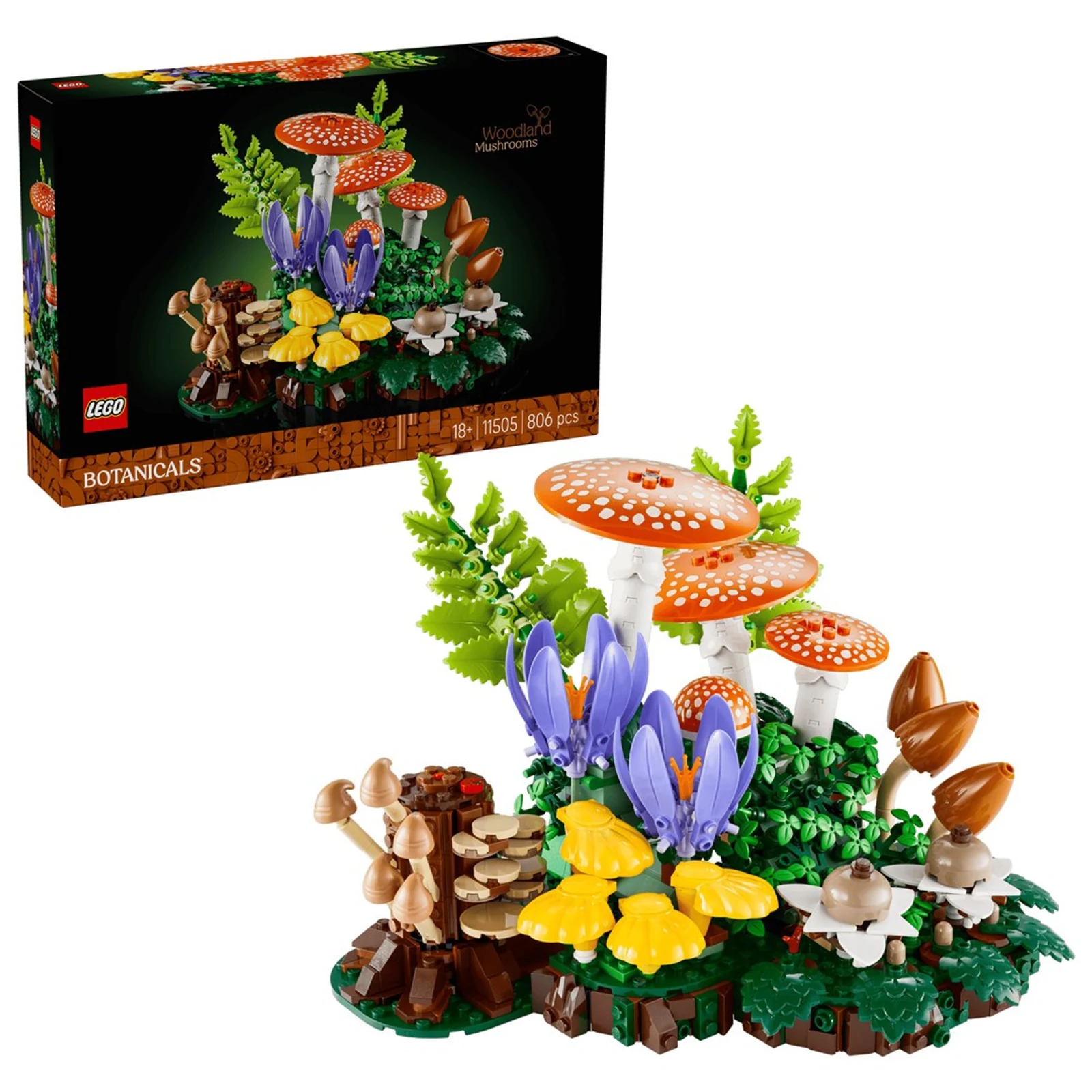 LEGO Botanical Collection 11505 - Grzyby leśne — zdjęcie 1 z 8