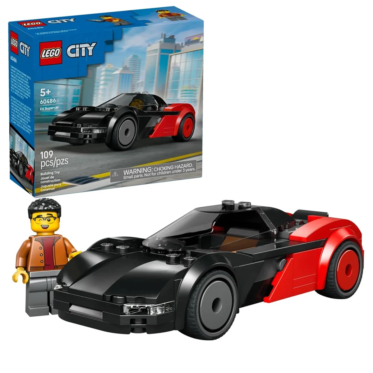 LEGO City Supersamochód elektryczny 60486