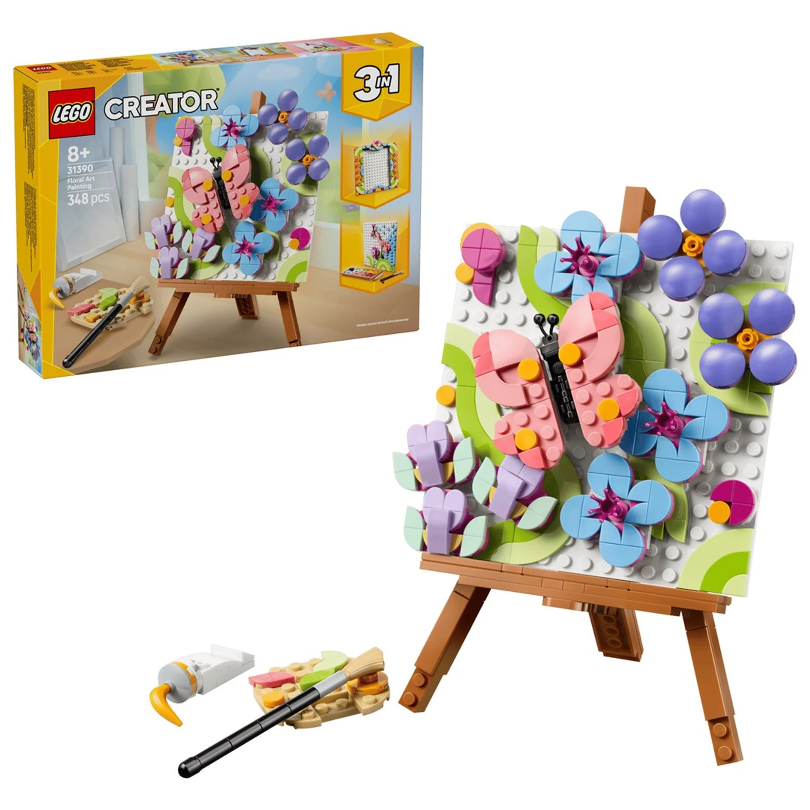 LEGO Creator 3w1 31390 - Dekoracyjny obraz z kwiatami — zdjęcie 1 z 8