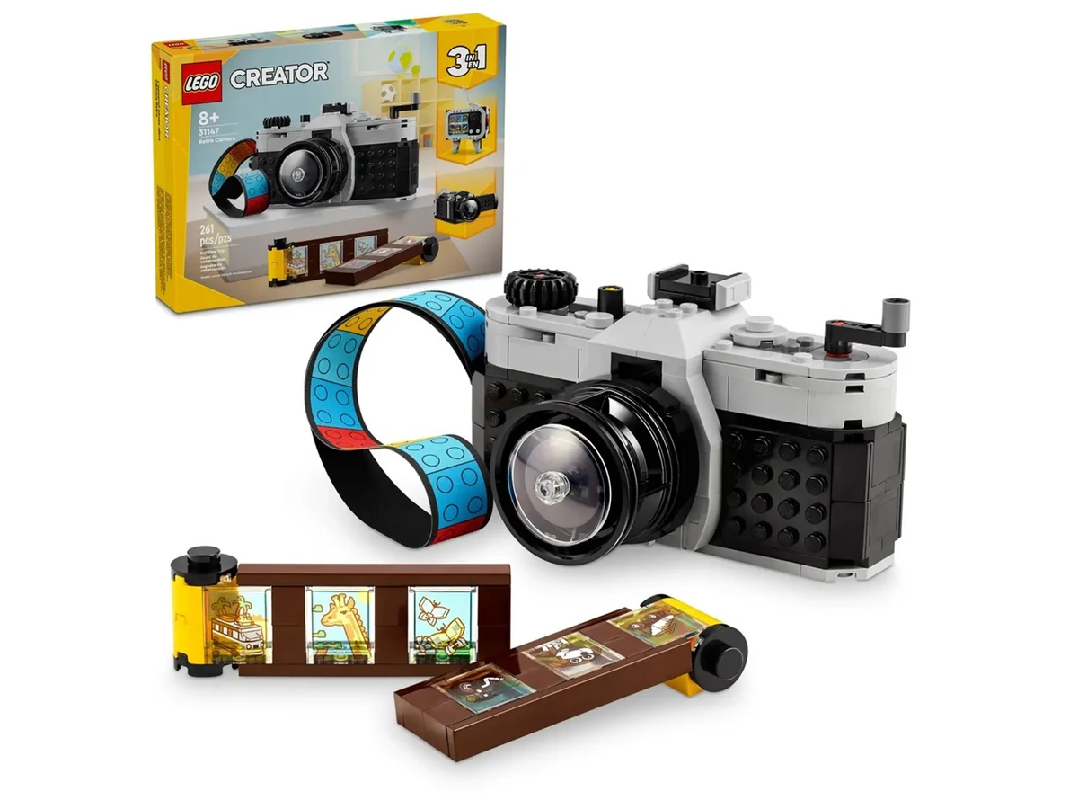 LEGO Creator 3w1 - Aparat w stylu retro 31147