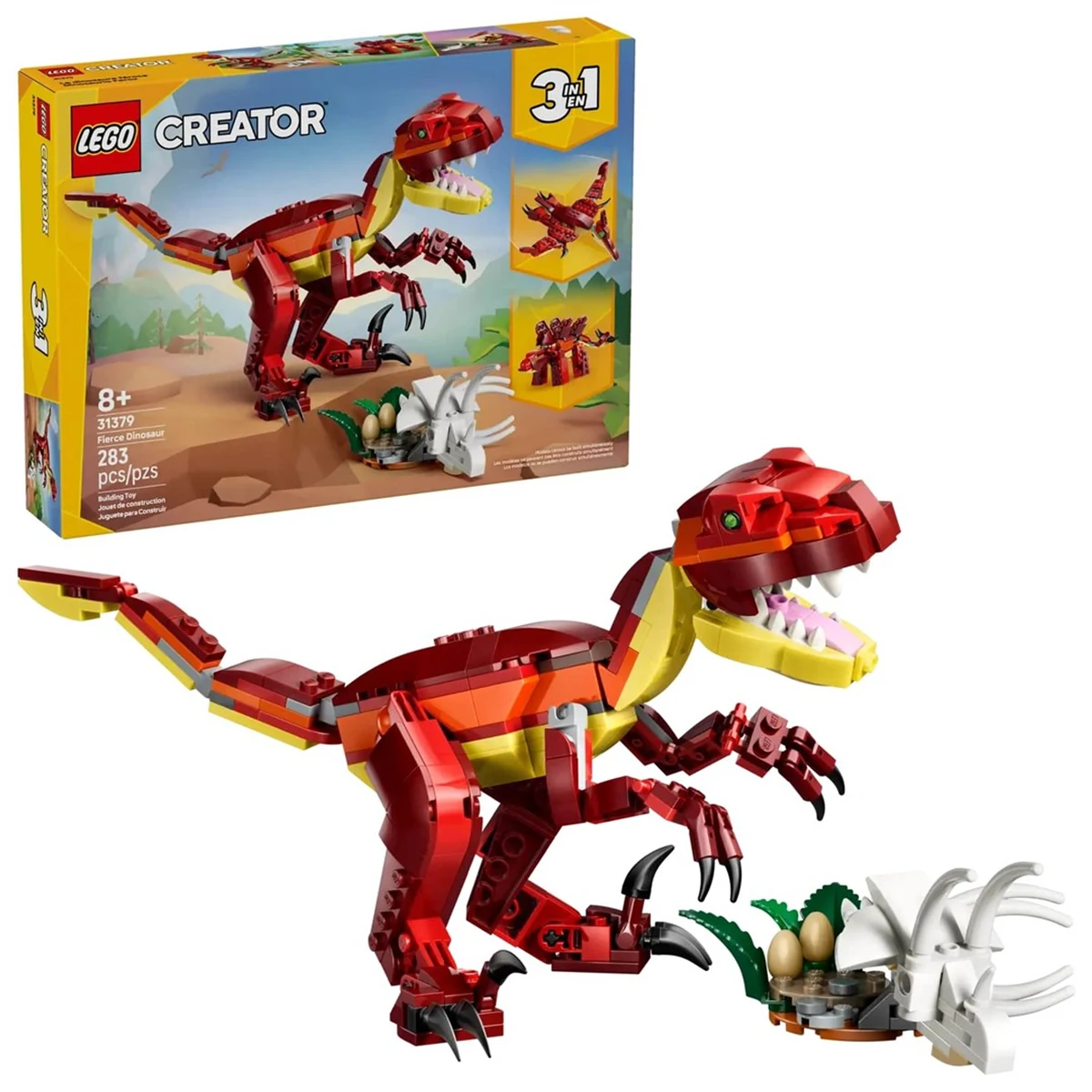 LEGO Creator 3w1 - Groźny dinozaur 31379
