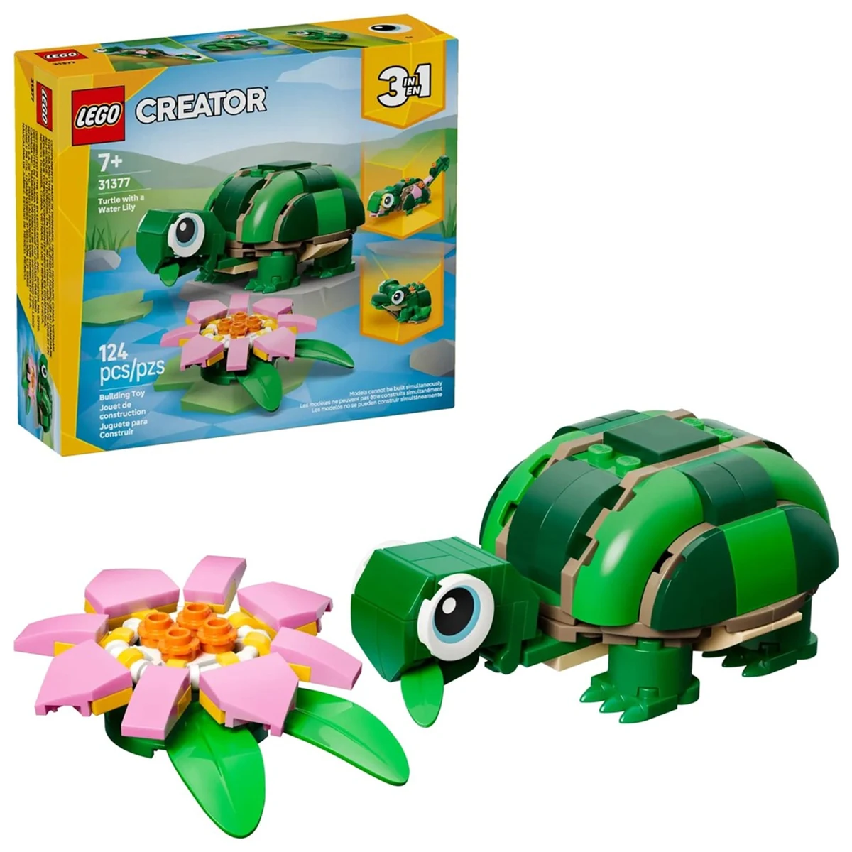 LEGO Creator 3w1 - Żów i kwiat lilii wodnej