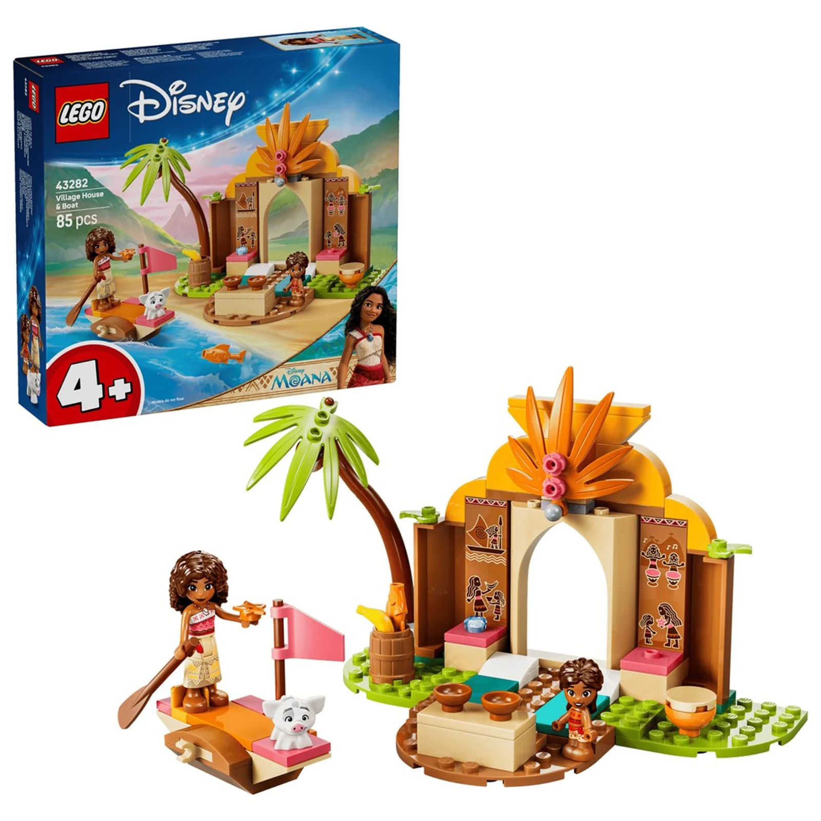 LEGO Disney 43282 - Wiejska chatka i łódź — zdjęcie 1 z 8