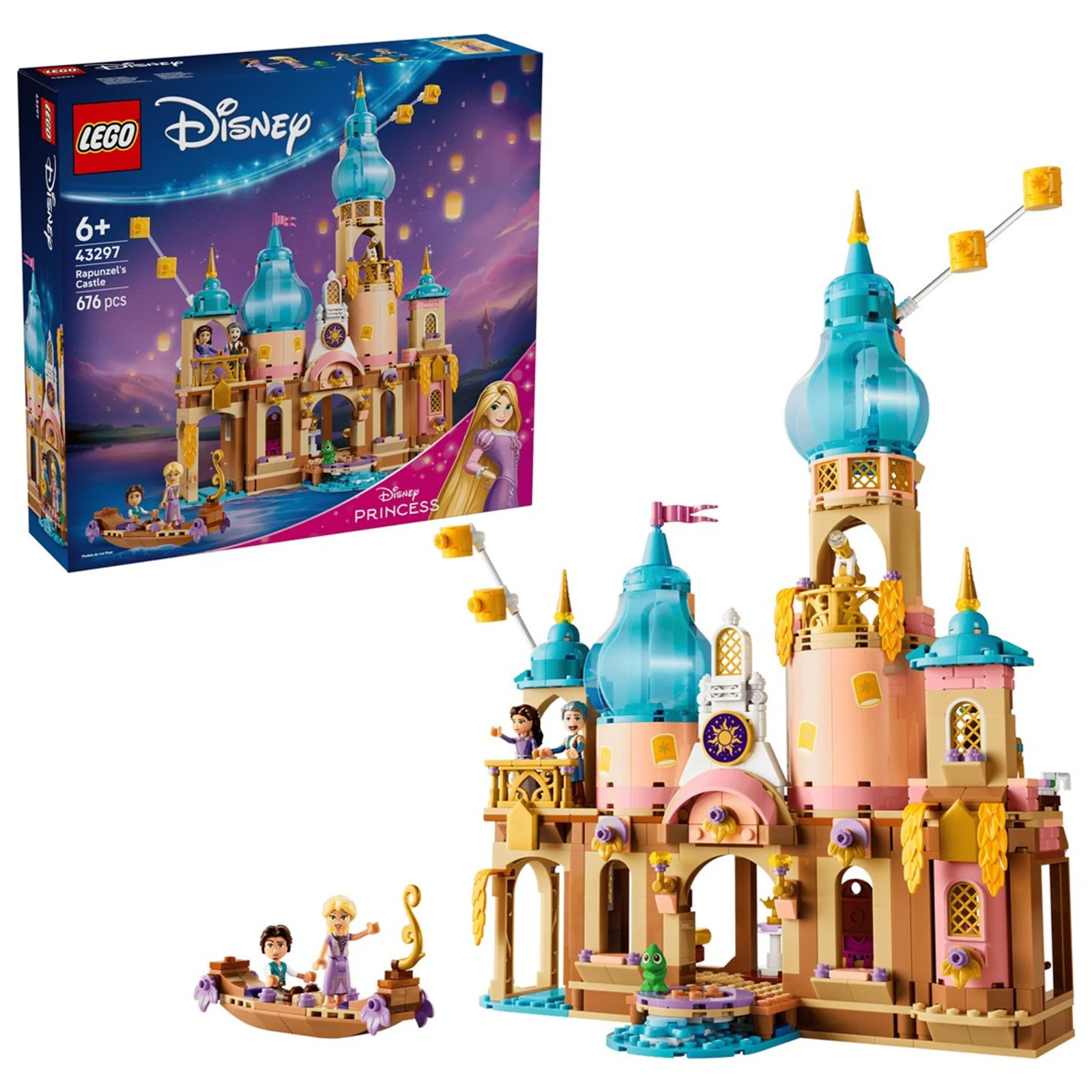LEGO Disney 43297 - Zamek Roszpunki — zdjęcie 1 z 8