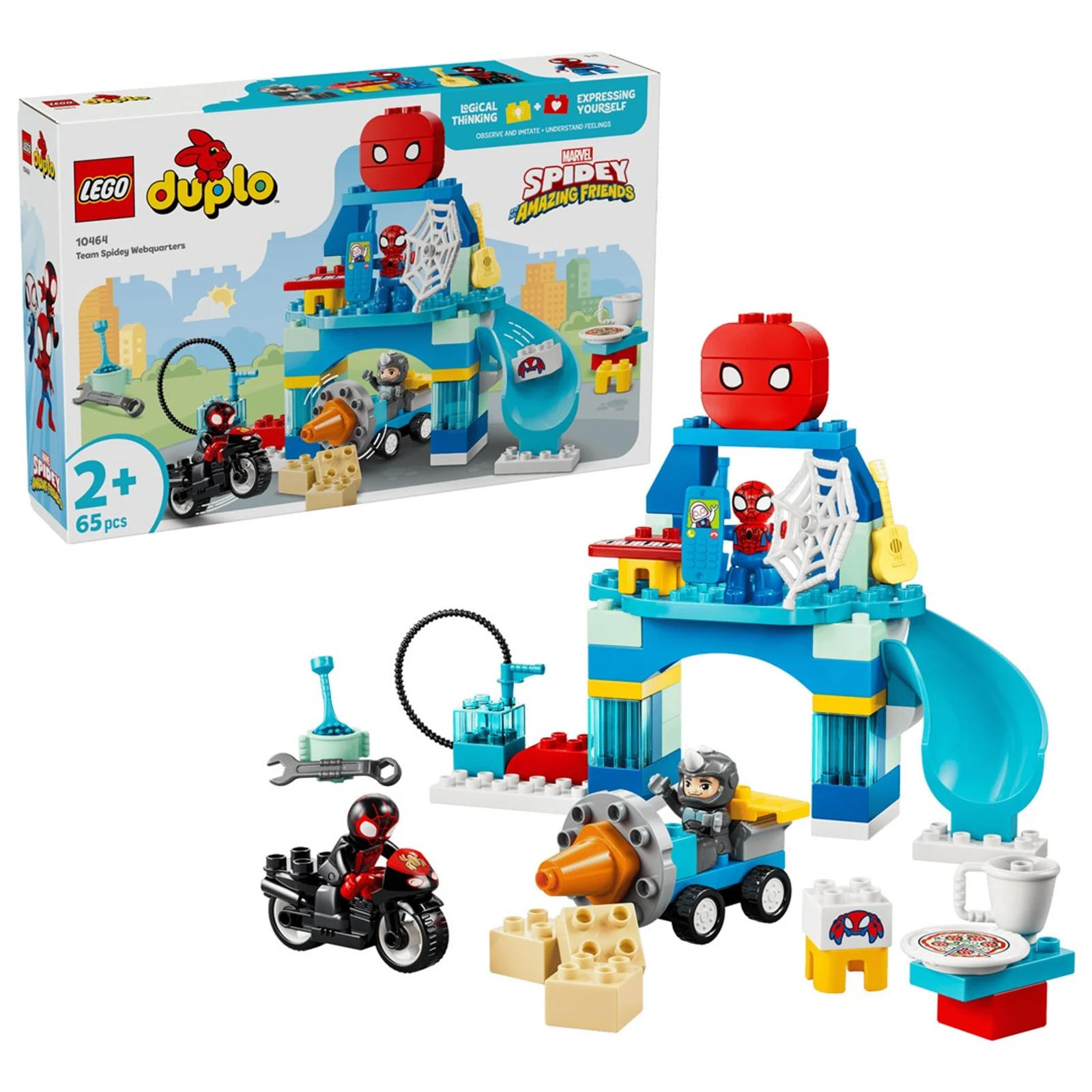 Zestaw LEGO Duplo 10464 - Kryjówka Pajęczej Drużyny — zdjęcie 1 z 8