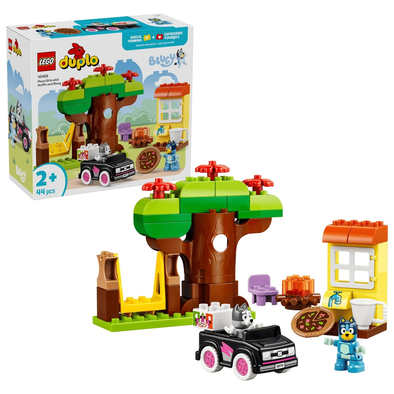 LEGO Duplo 10469 - Zestaw Pizzeria z Muffinką i Blue — zdjęcie 1 z 8