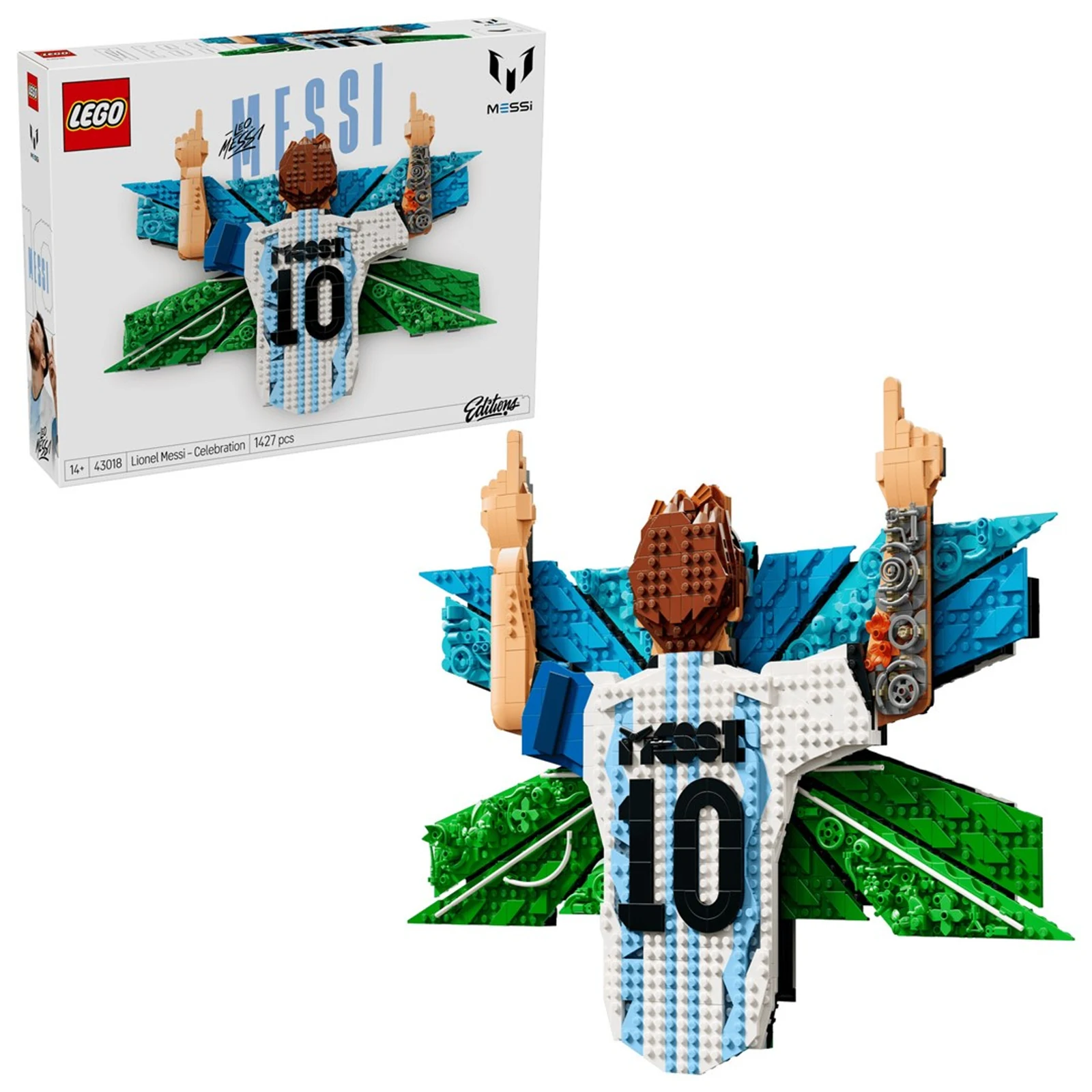 LEGO Editions 43018 - Lionel Messi: Cieszynka — zdjęcie 1 z 8