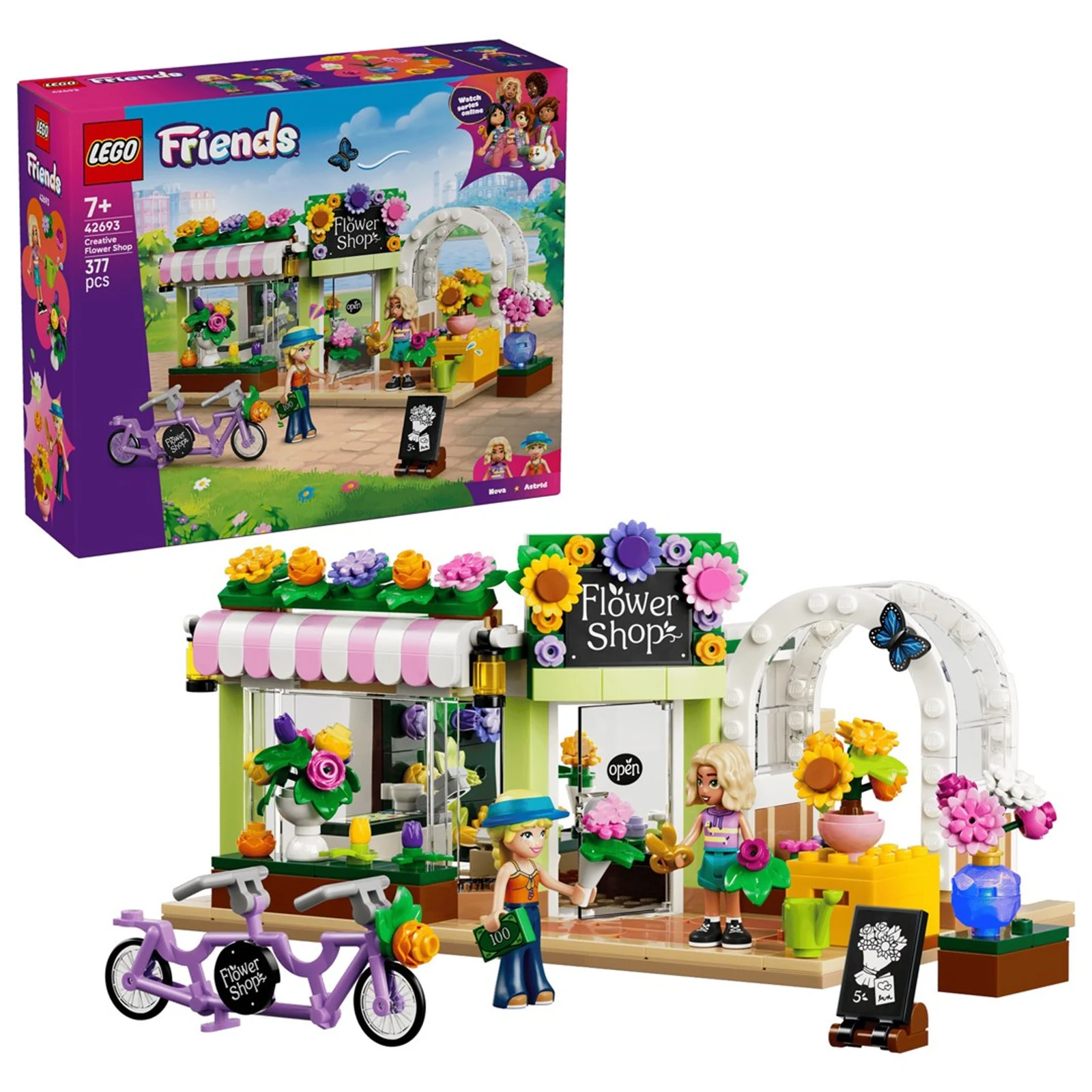 LEGO Friends 42693 - Kreatywna kwiaciarnia — zdjęcie 1 z 8